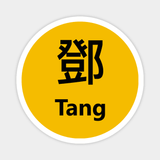 Chinese Surname Tang 鄧 Magnet